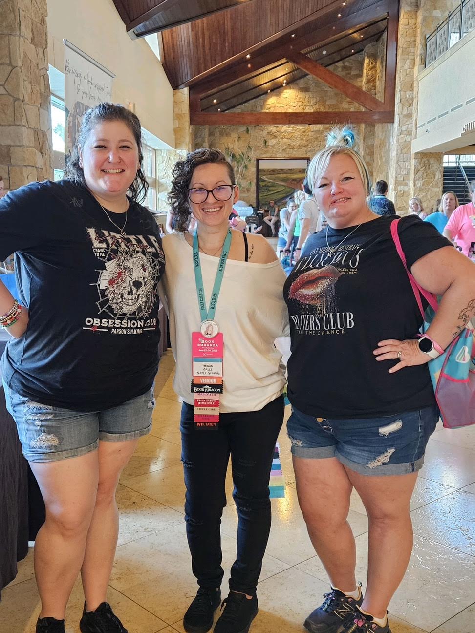 Sara Cate: Salacious Players Club Unisex t-shirt - Novel Grounds