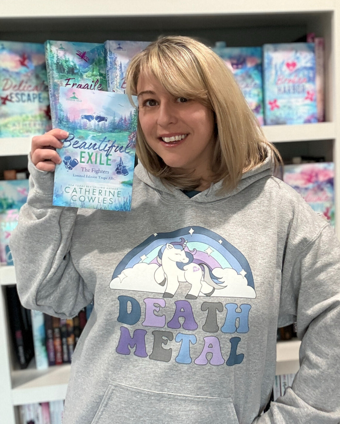 Death Metal Unicorn Unisex Hoodie
