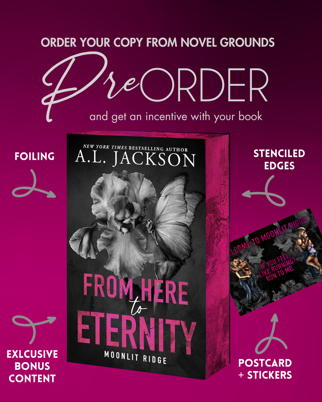 Pre-Order: From Here to Eternity Deluxe Edition (Moonlit Ridge, 1)