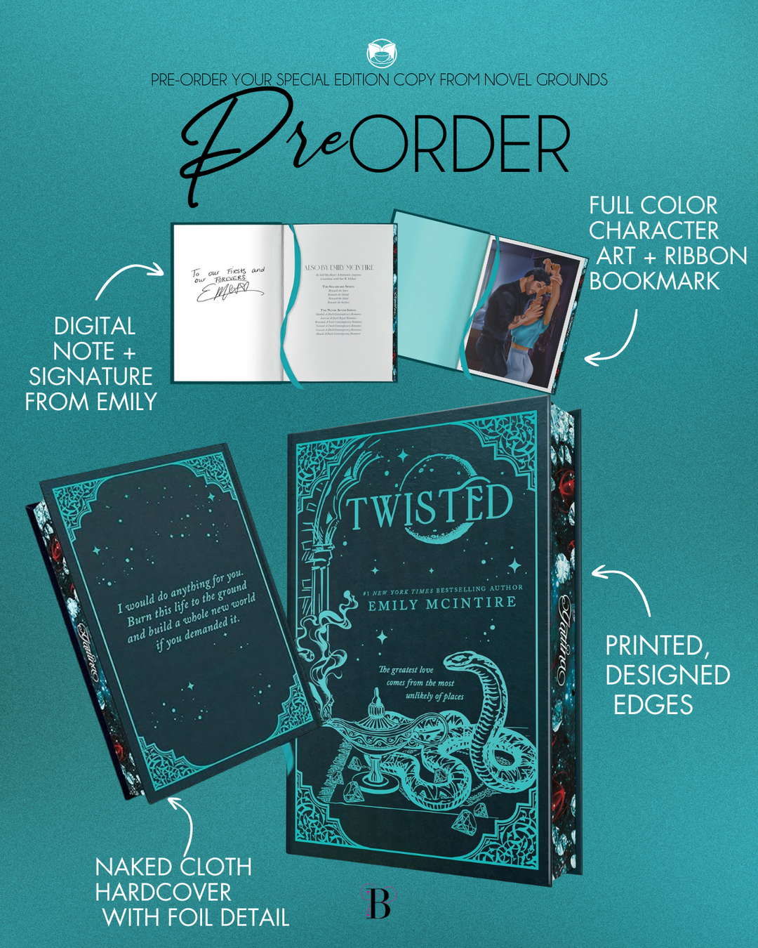 Pre-Order: Twisted (Collector's Edition) (Never After, 4)