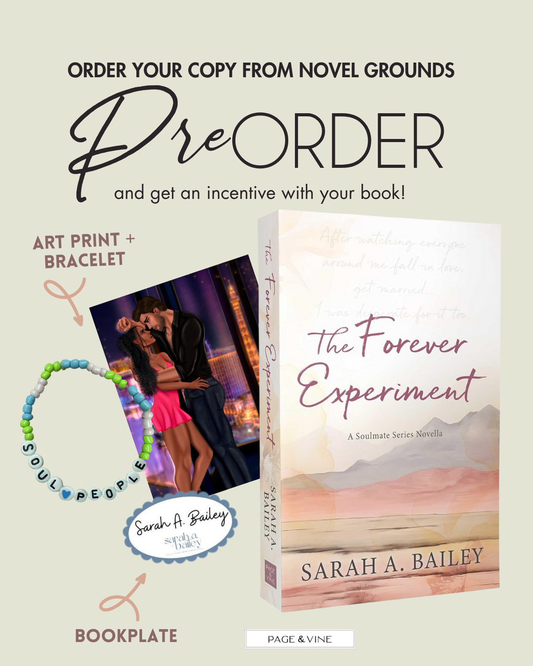 Pre-Order: The Forever Experiment (Soulmate Series 3)
