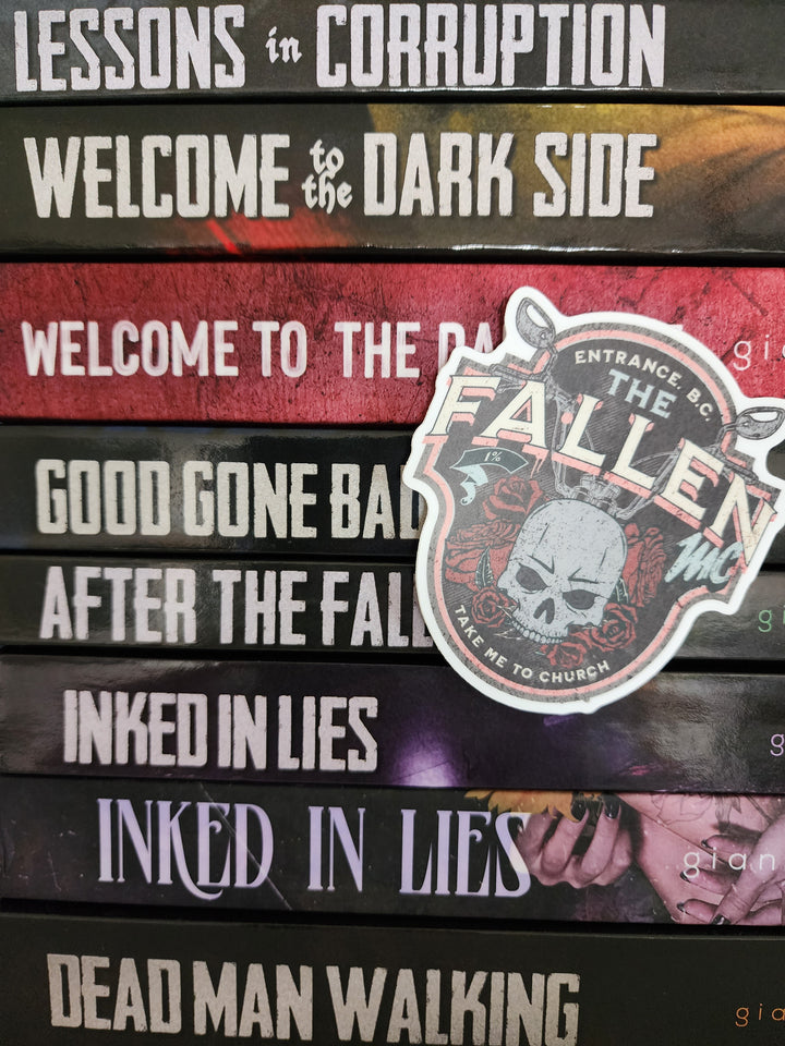 Giana Darling: The Fallen Men Sticker Pack - Novel Grounds