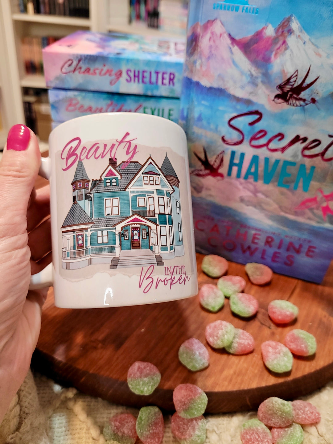 Beauty in The Broken White Glossy Mug