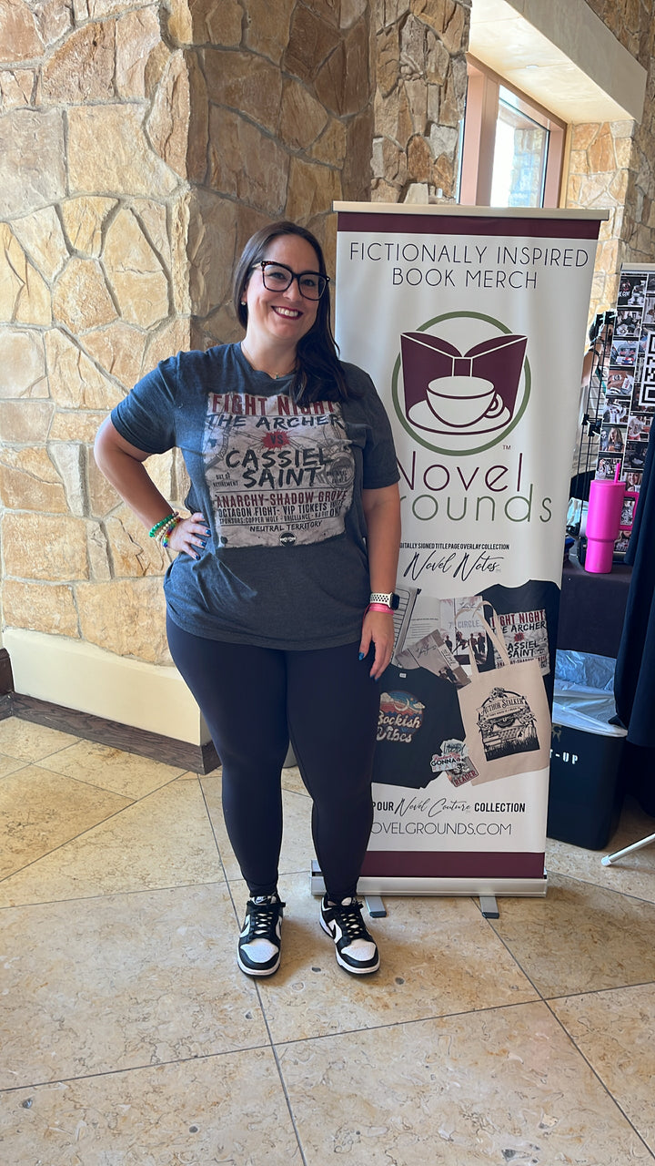 Tate James: Archer/Cas Fight Unisex T-Shirt - Novel Grounds