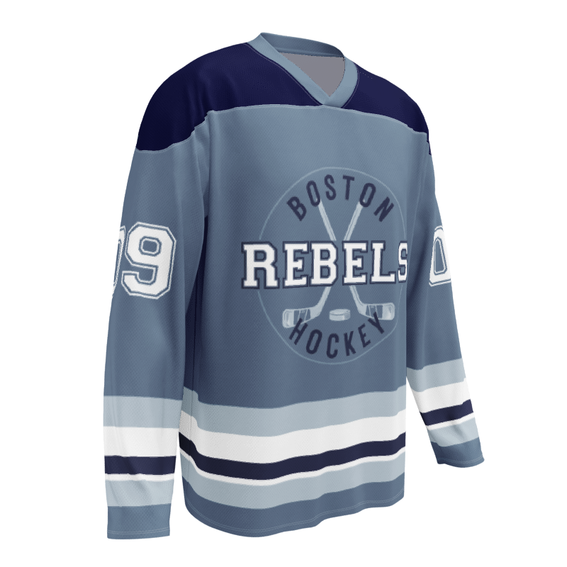 Boston Rebels Recycled Hockey Fan Jersey