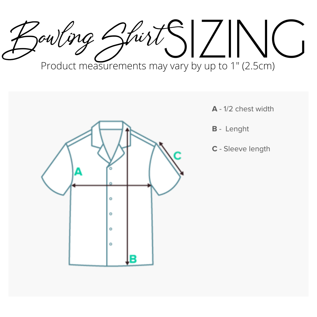 Bowling Shirt Unisex Button Shirt