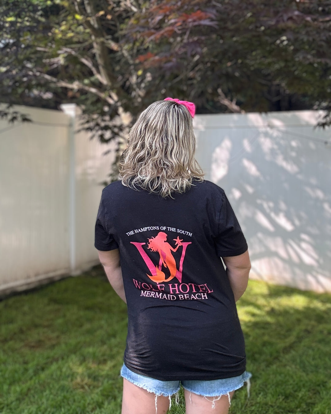Mermaid Beach - Wolf Hotel Embroidered Unisex T-Shirt