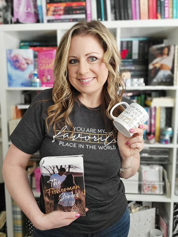 Jewel E Ann: Crossword Fishermann Unisex T-Shirt - Novel Grounds