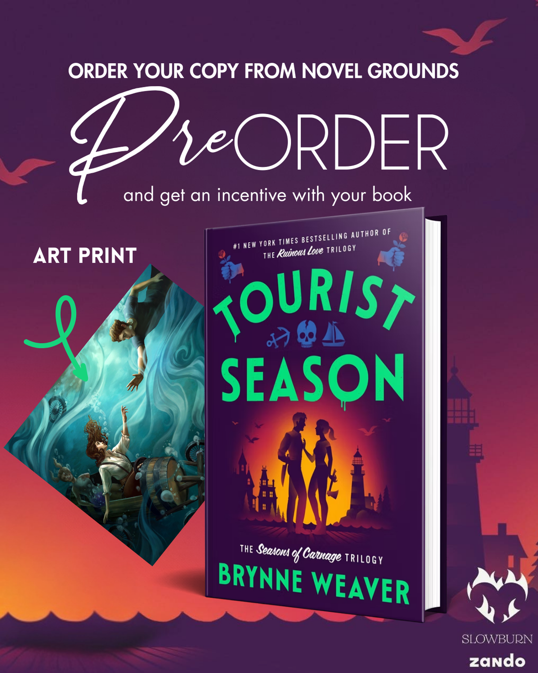 Pre-Order: Tourist Season (The Seasons of Carnage Trilogy)