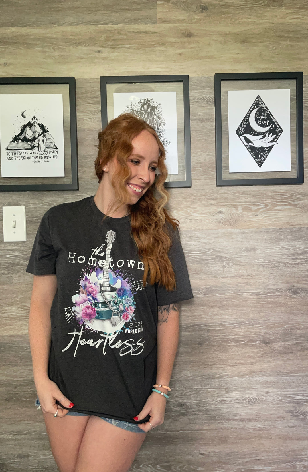 Brit Benson- Camiseta unisex de la gira Hometown Heartless