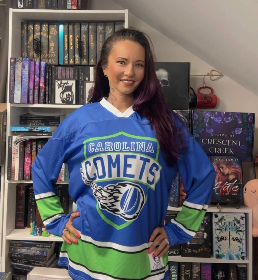 Carolina Comets Recycled Hockey Fan Jersey