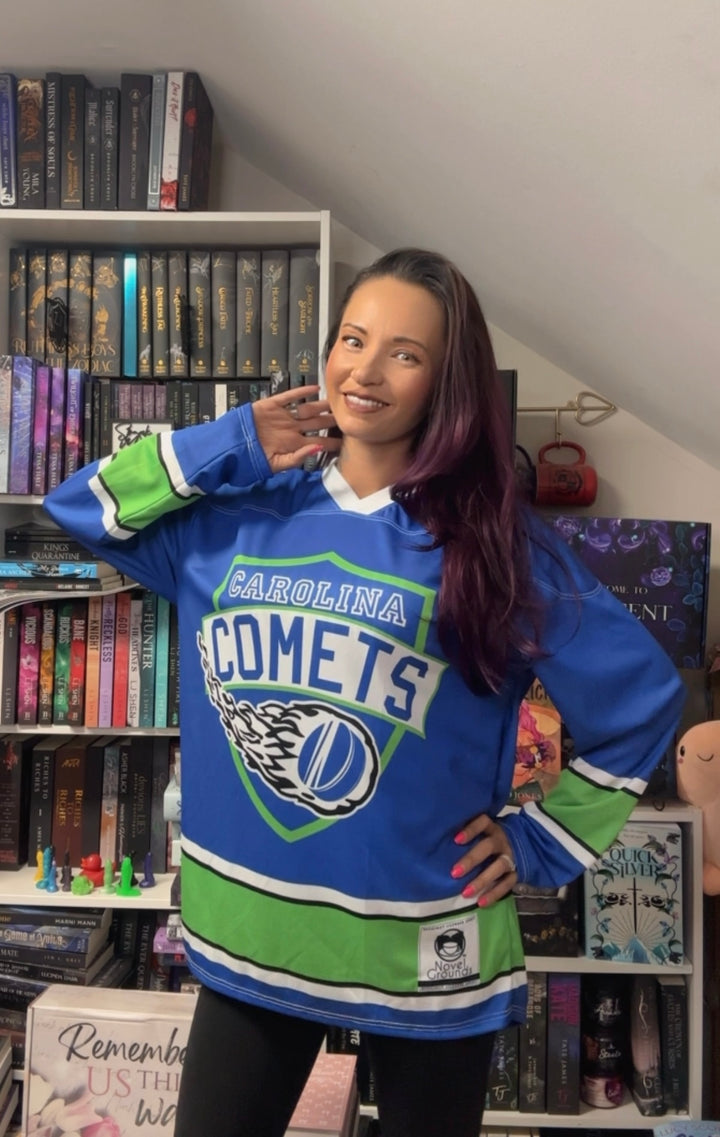 Carolina Comets Recycled Hockey Fan Jersey