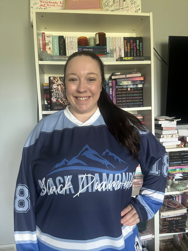Black Diamonds Hockey Recycled Hockey Fan Jersey