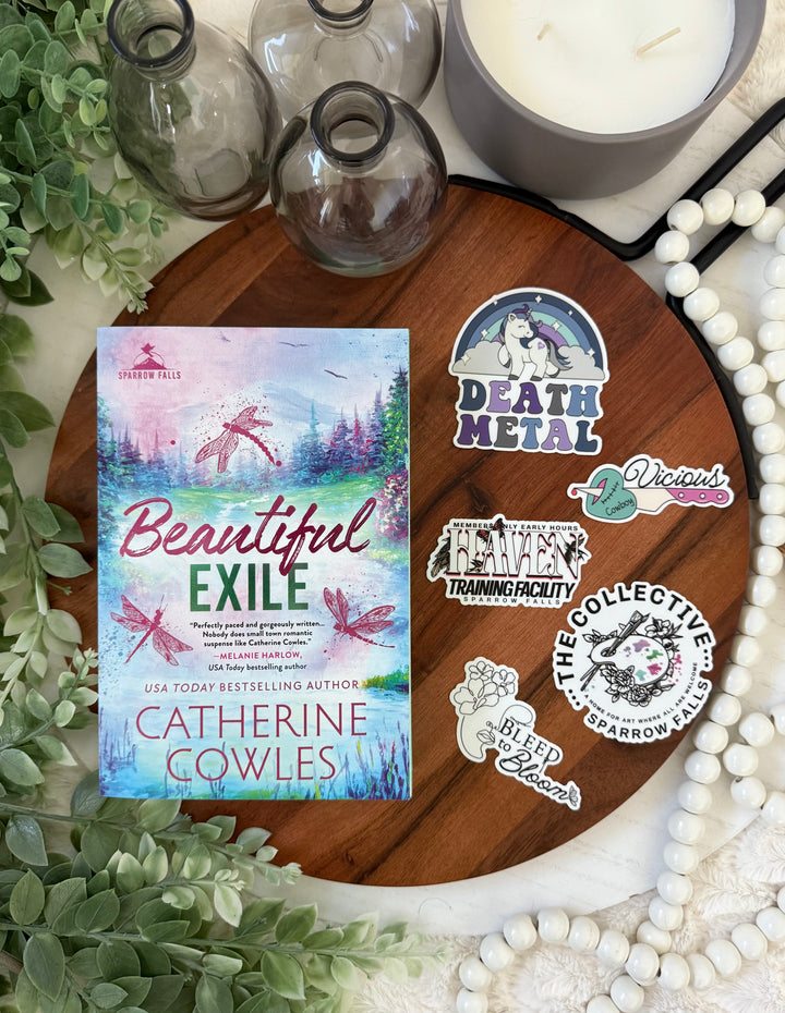Catherine Cowles- Paquete de pegatinas de Anchor Island