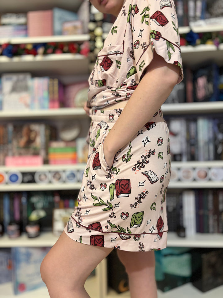 Novel Pajama Set - SHORTS