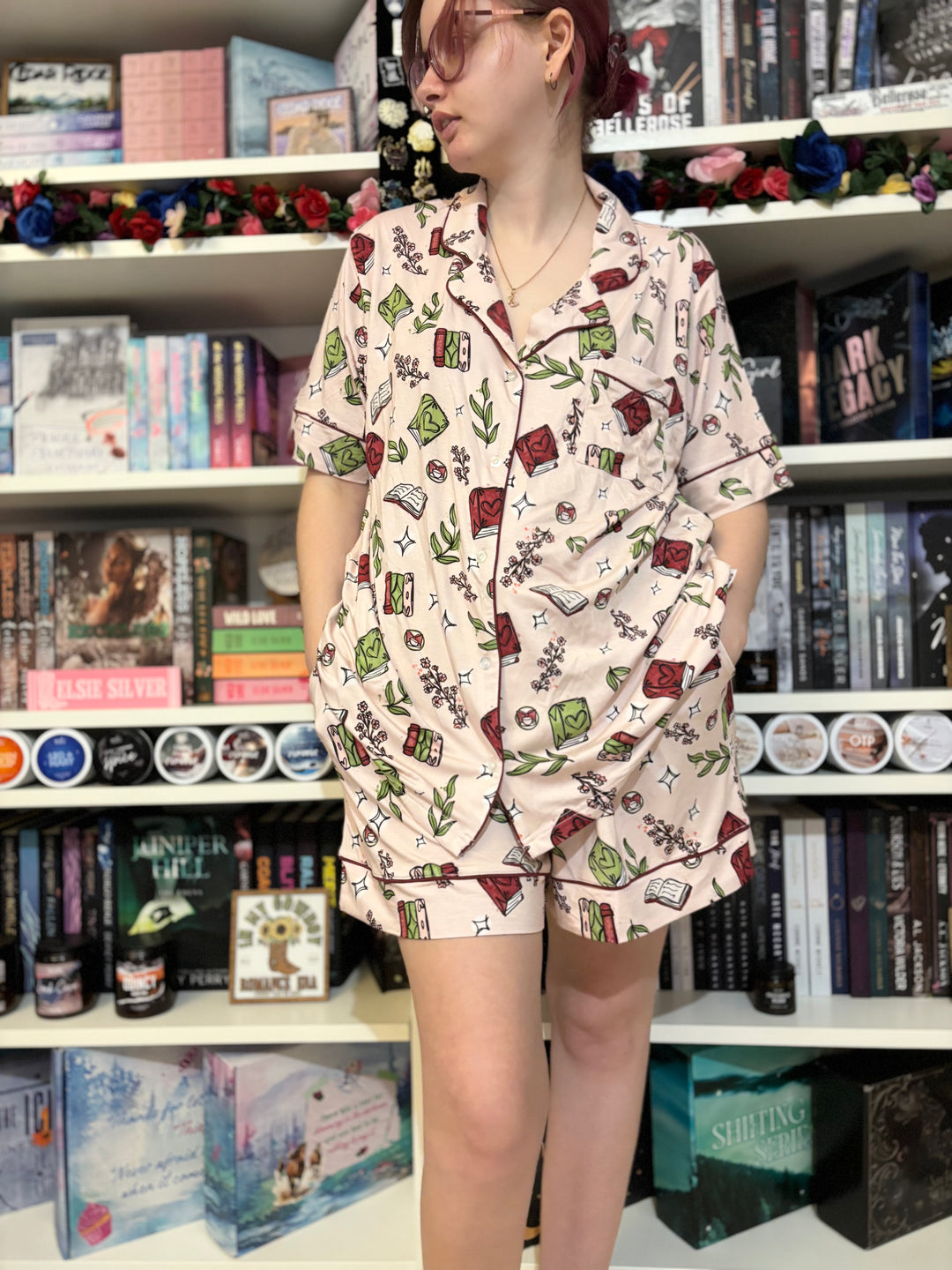 Novel Pajama Set - SHORTS