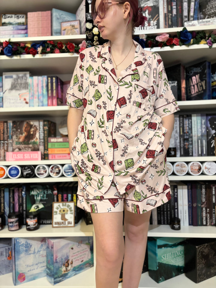 Novel Pajama Set - SHORTS