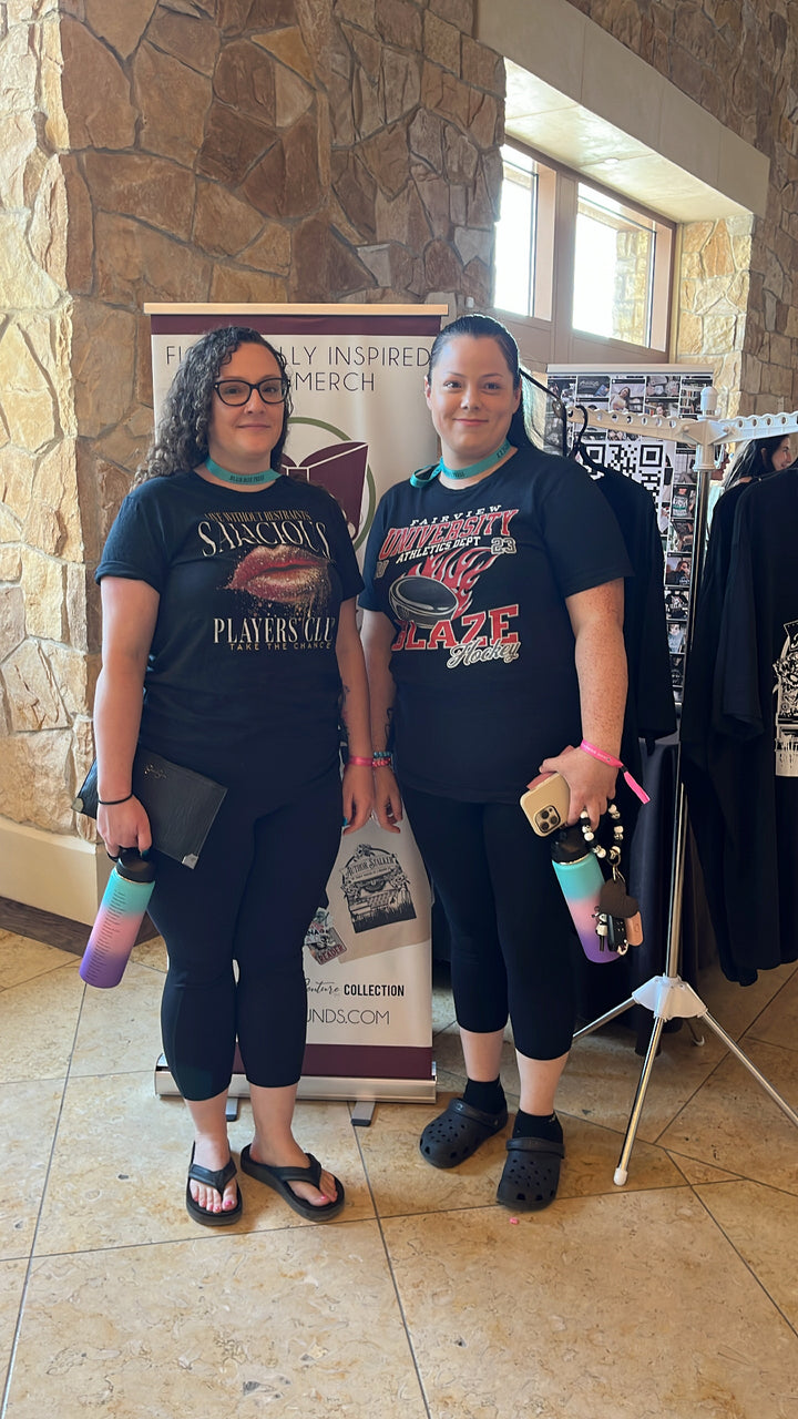 Sara Cate: Salacious Players Club Unisex t-shirt - Novel Grounds