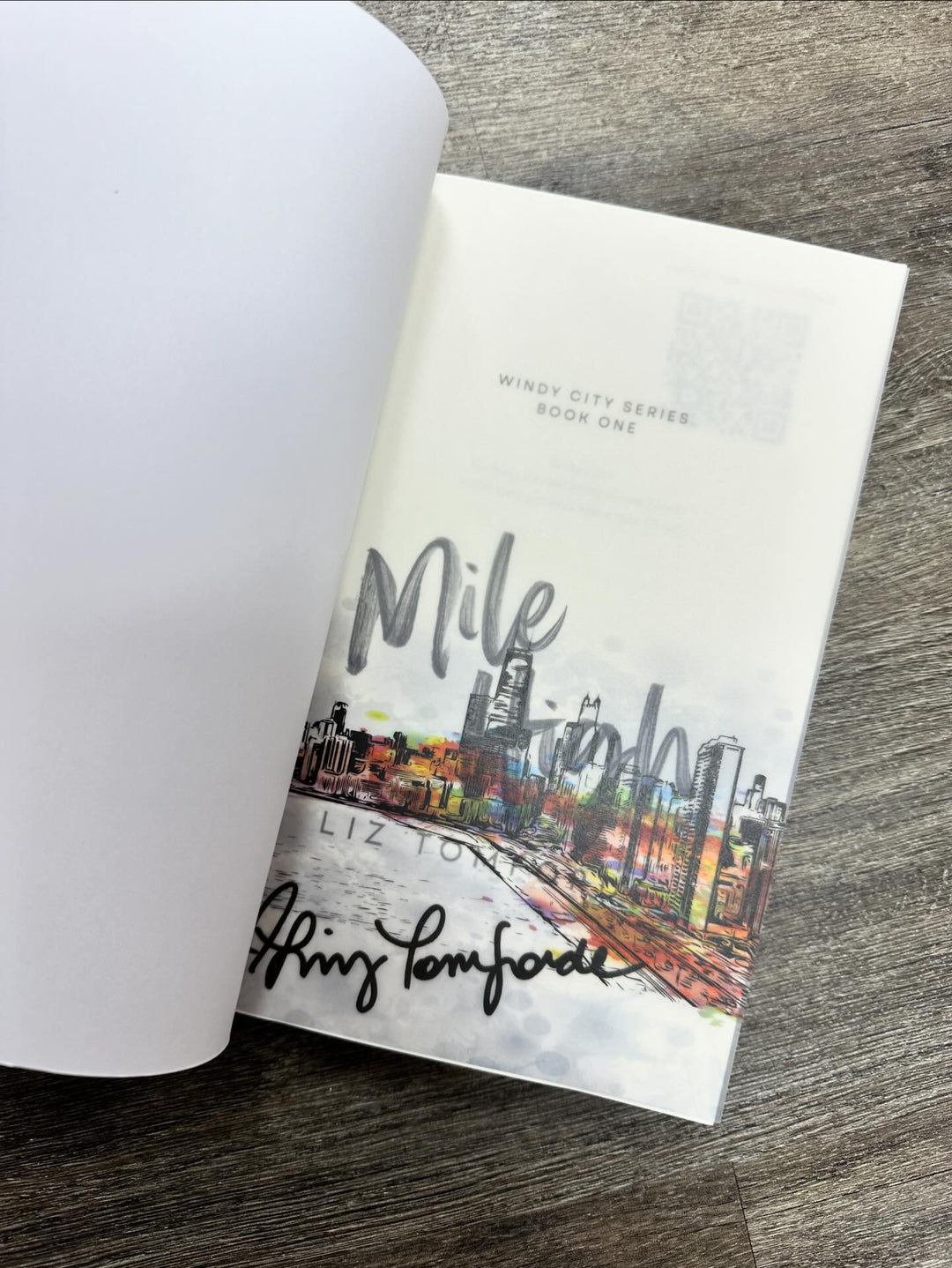 Liz Tomforde - City View Novel Notes™ - Digitally Signed Overlay Print