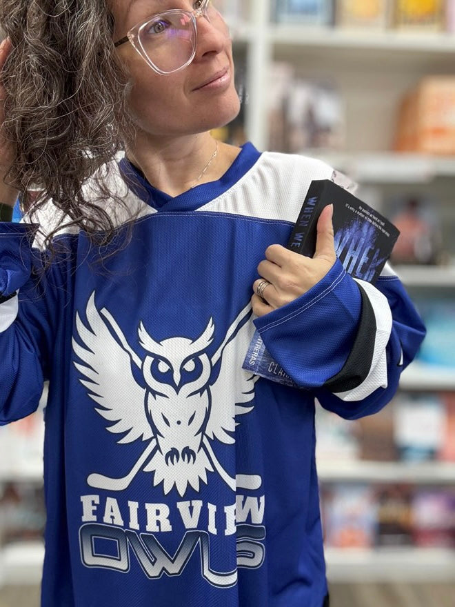Fairview Owls Recycled Hockey Fan Jersey