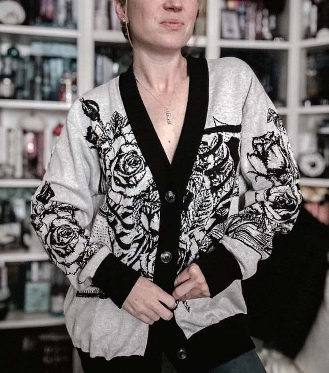 Death By TBR Knit Cardigan – Novel Grounds