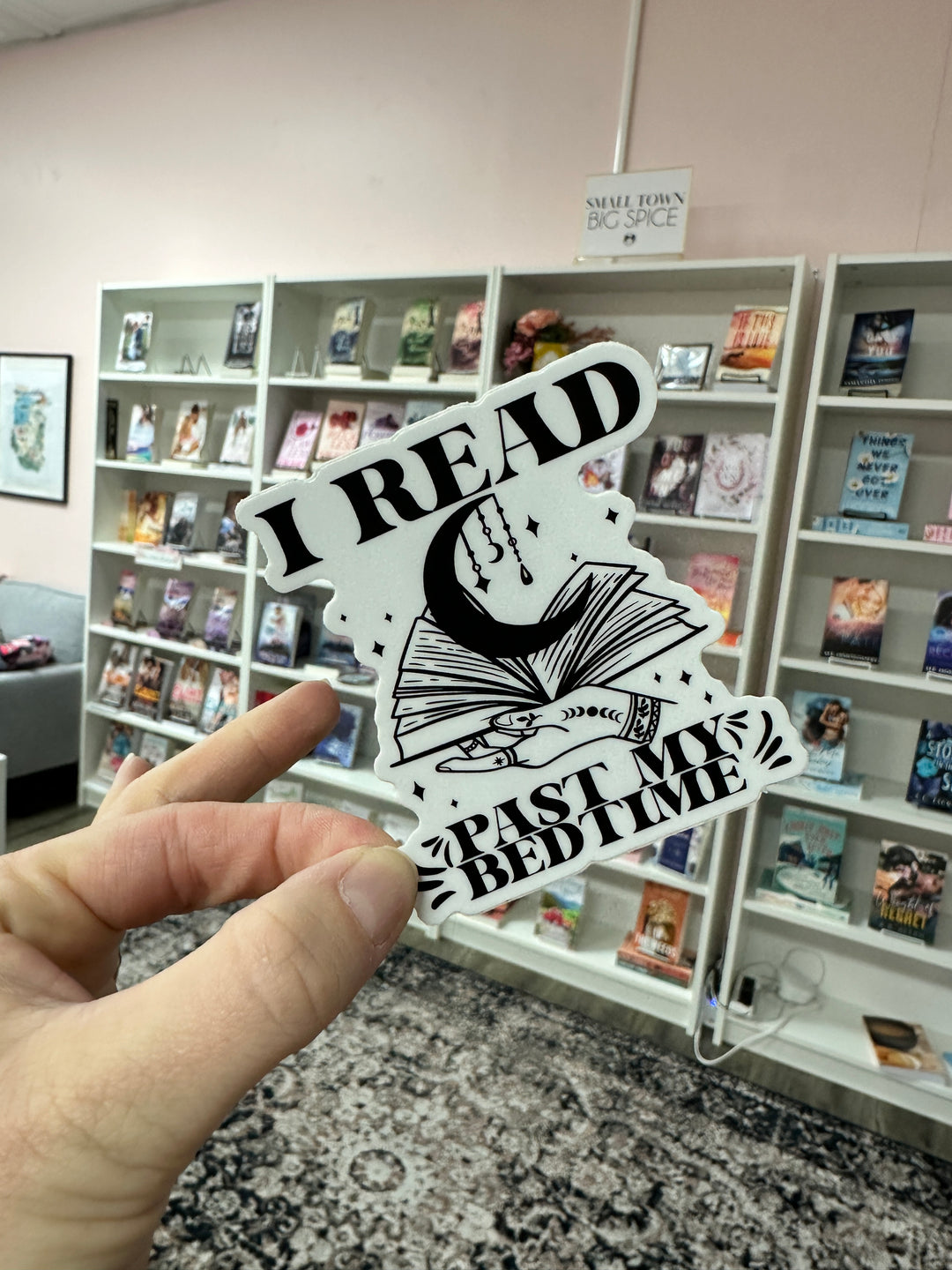 I Read Past My Bedtime Sticker