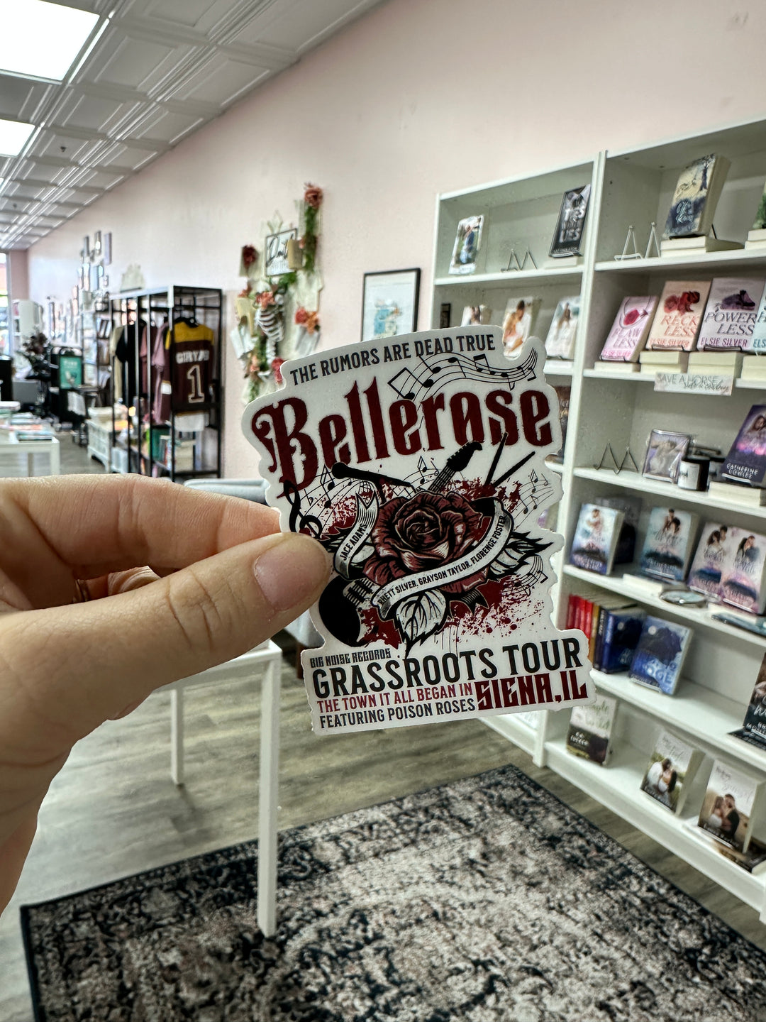 Bellerose Tour Sticker