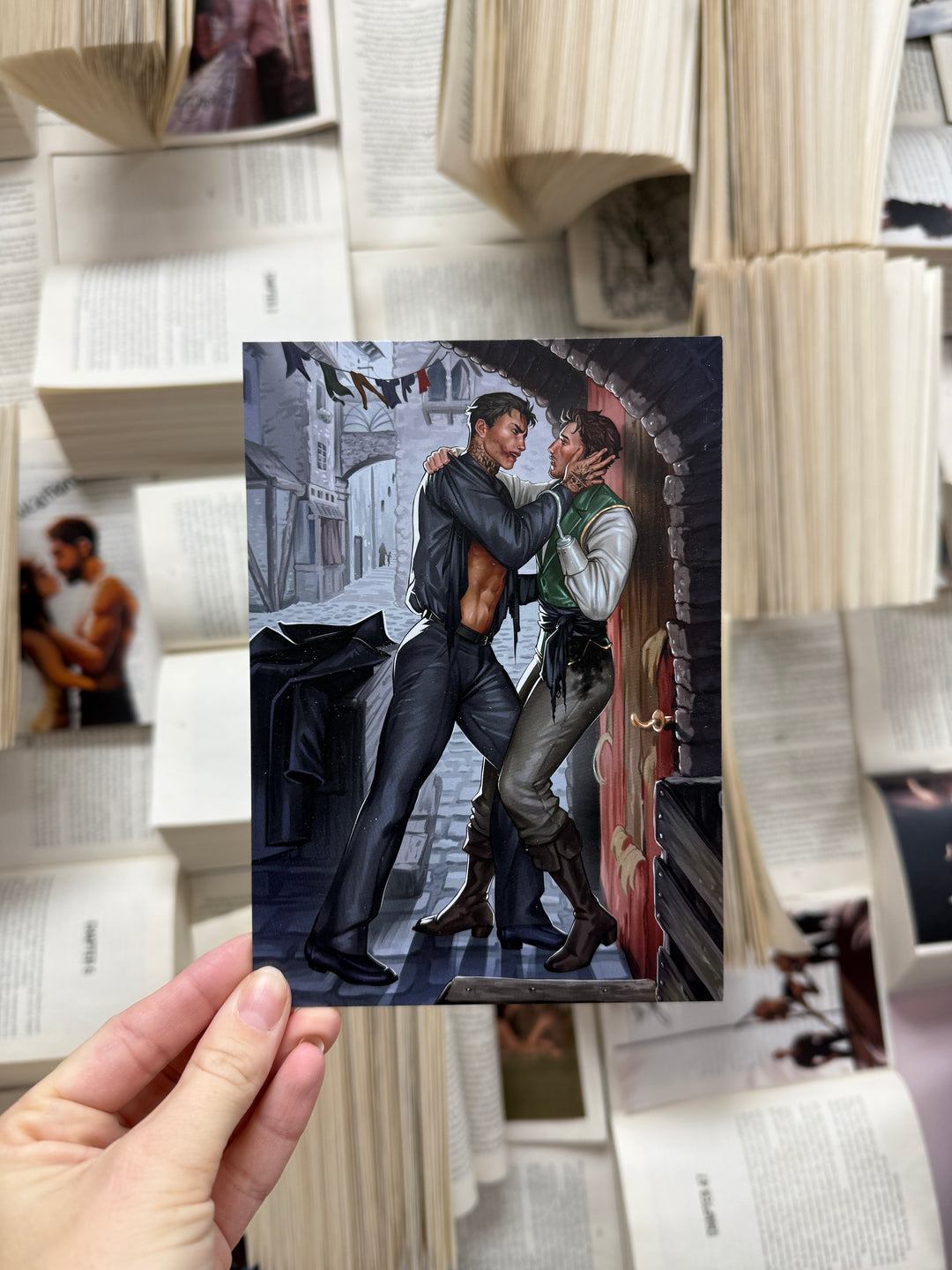 Roc and Hook Art Print