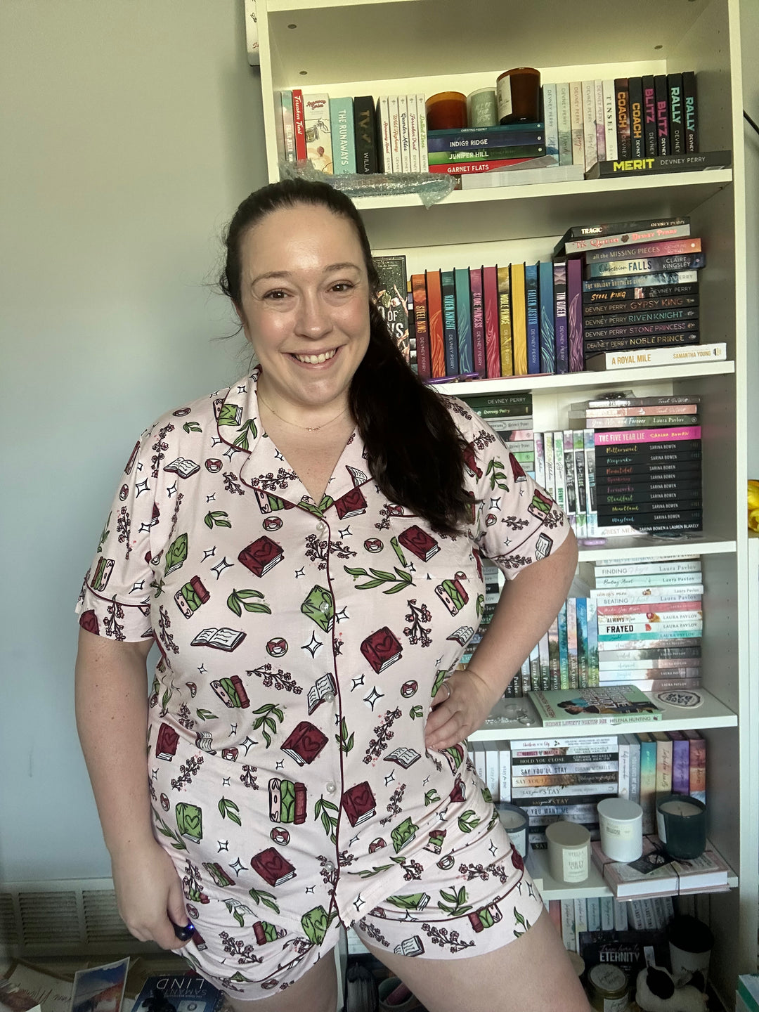 Novel Pajama Set - SHORTS