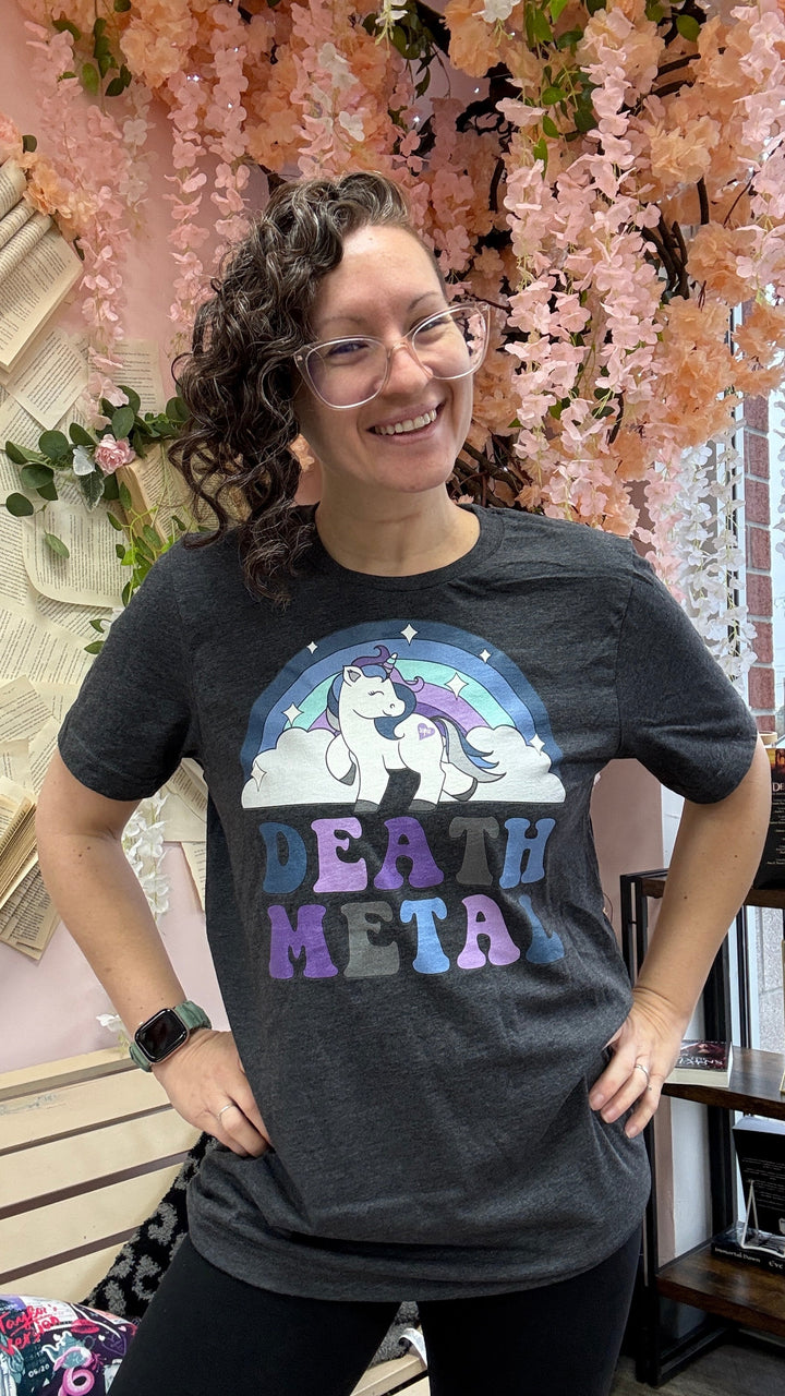 Death Metal Unicorn Unisex T-Shirt