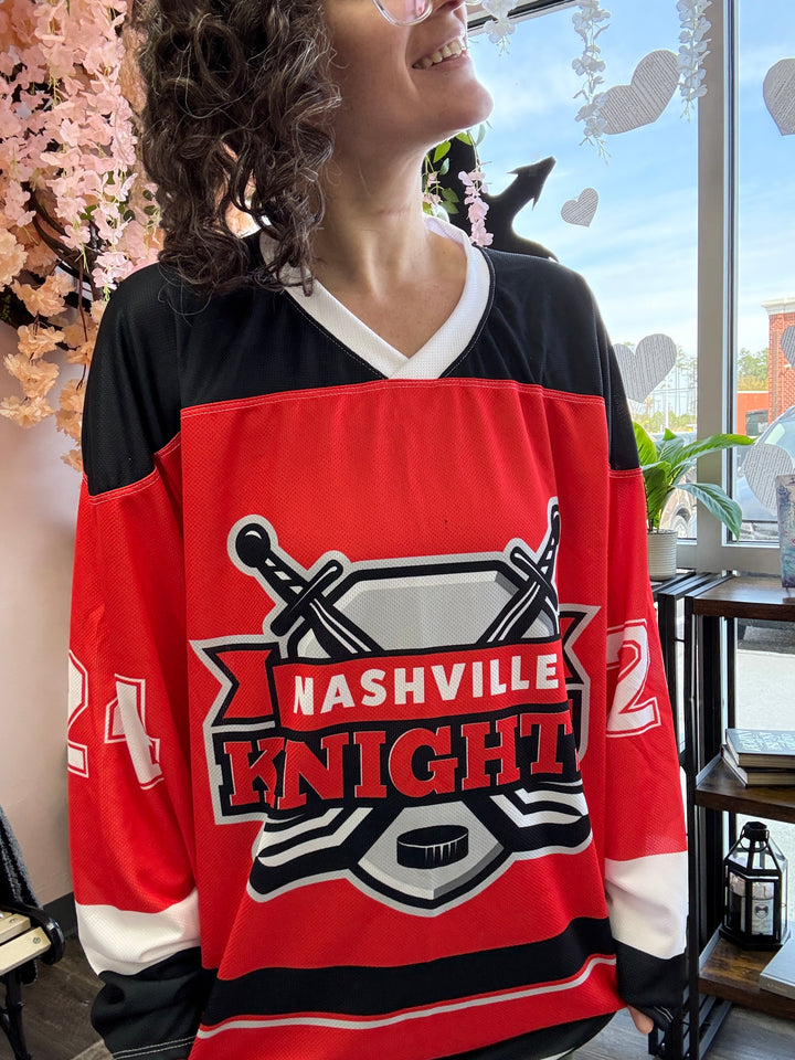 Nashville Knights Recycled Hockey Fan Jersey