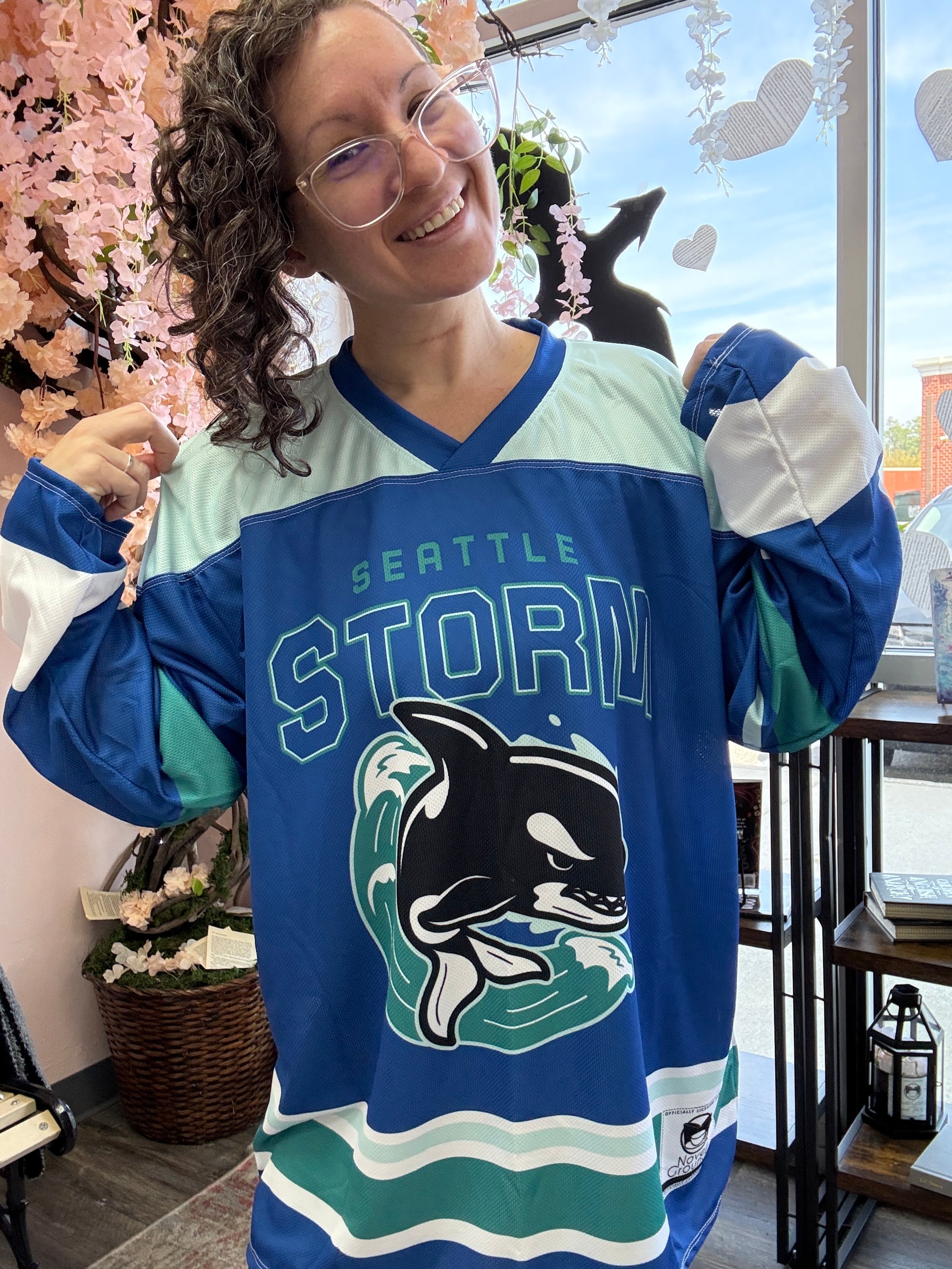 Seattle Storm Recycled Hockey Fan Jersey – Novel Grounds