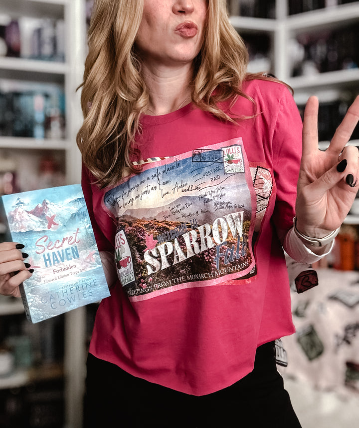 Sparrow Falls Postcard Unisex T-Shirt