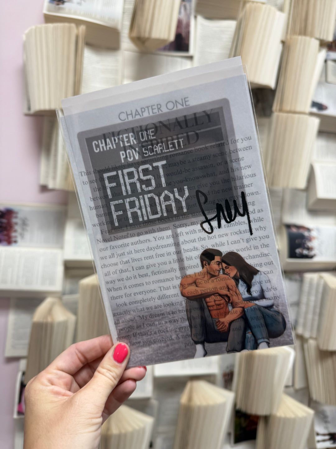 Jock Row Novel Notes® - Digitally Signed Overlay Print