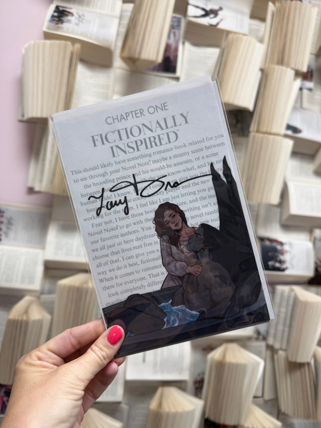 The Midnight Arrow Novel Notes® - Digitally Signed Overlay Print