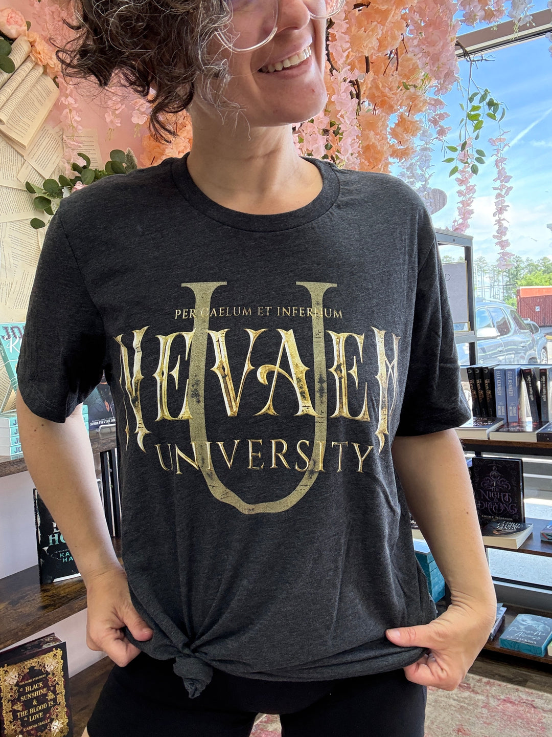 Nevaeh University Front Unisex T-Shirt