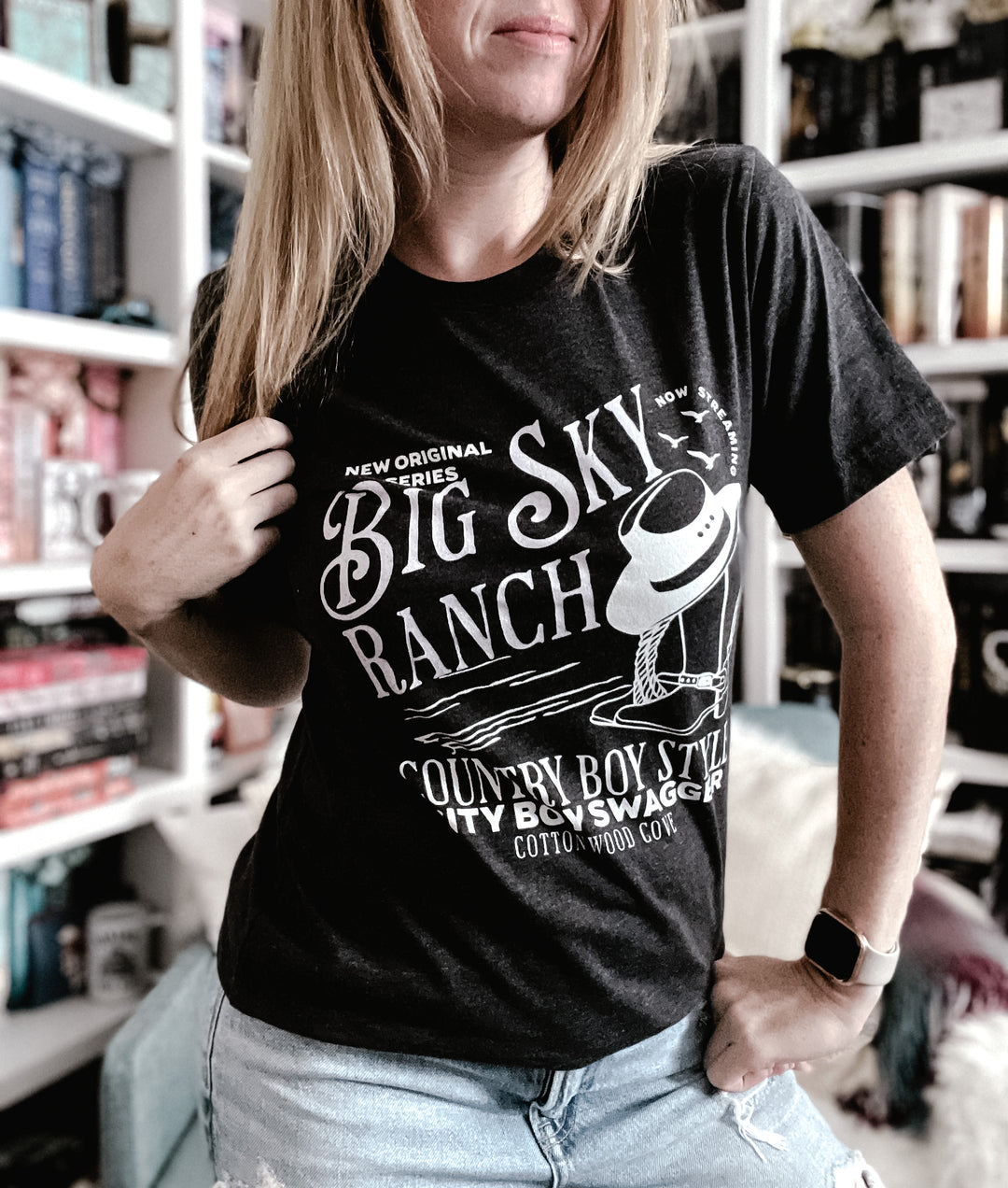 Laura Pavlov-Camiseta unisex Big Sky Ranch