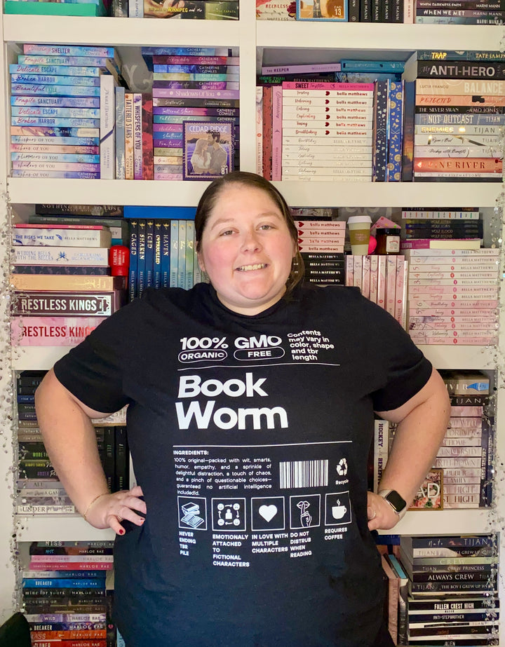 Recipe for a Bookworm - Sterling Sapphic Reads Collab Unisex T-Shirt
