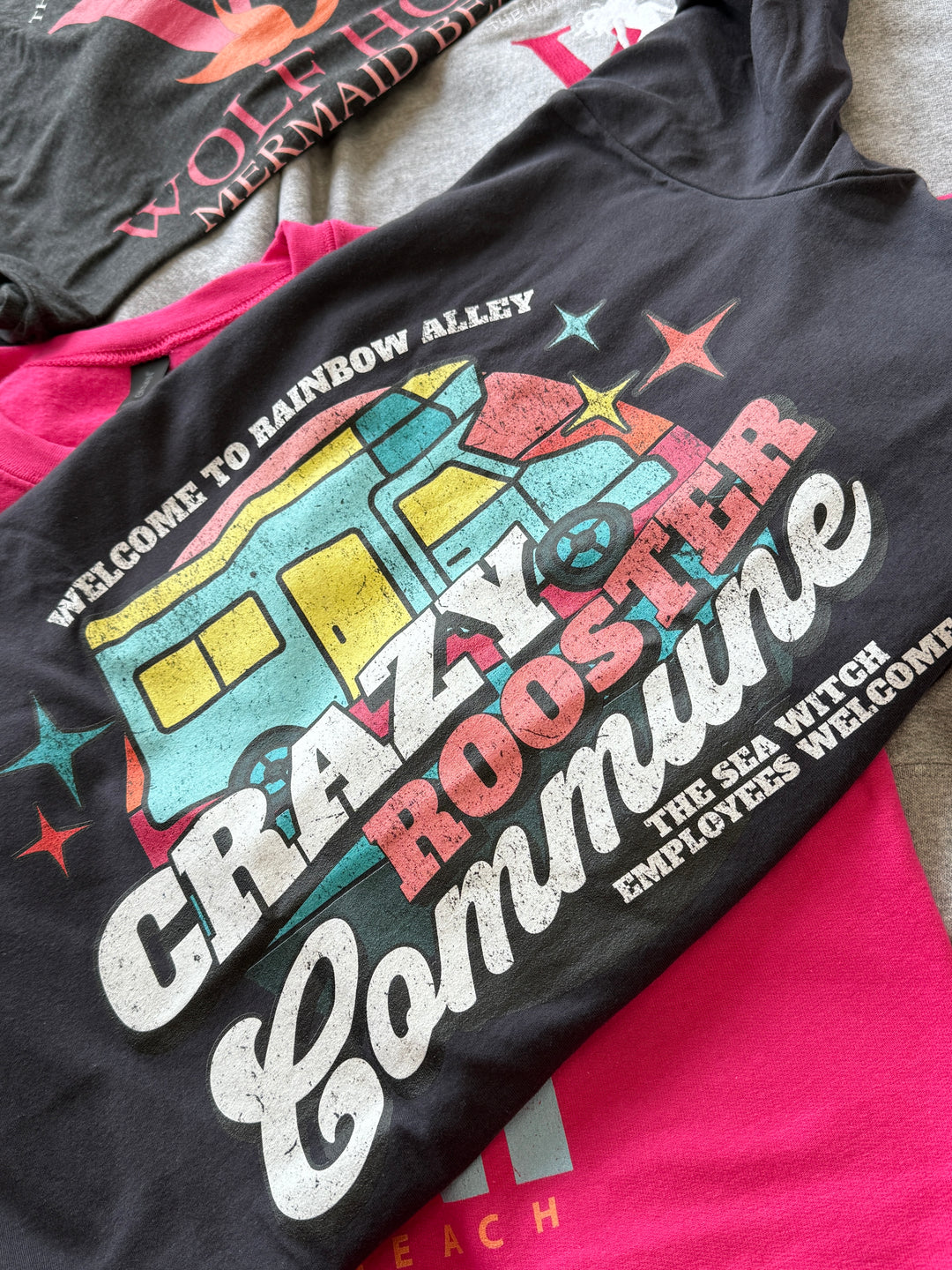 Crazy Rooster Commune Unisex T-Shirt