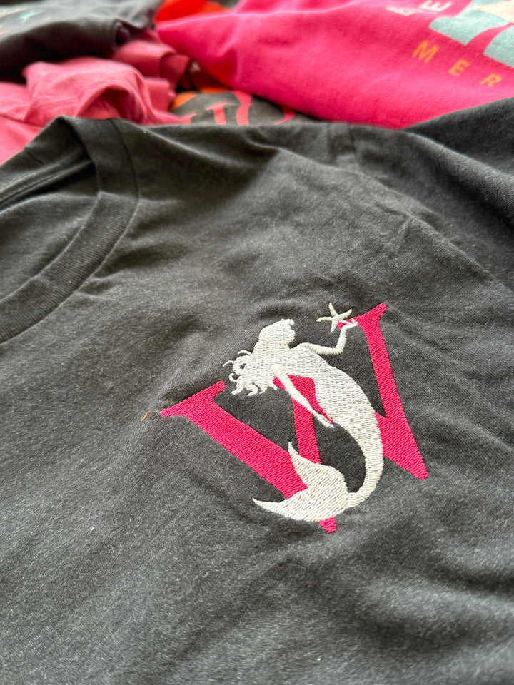 Mermaid Beach - Wolf Hotel Embroidered Unisex T-Shirt