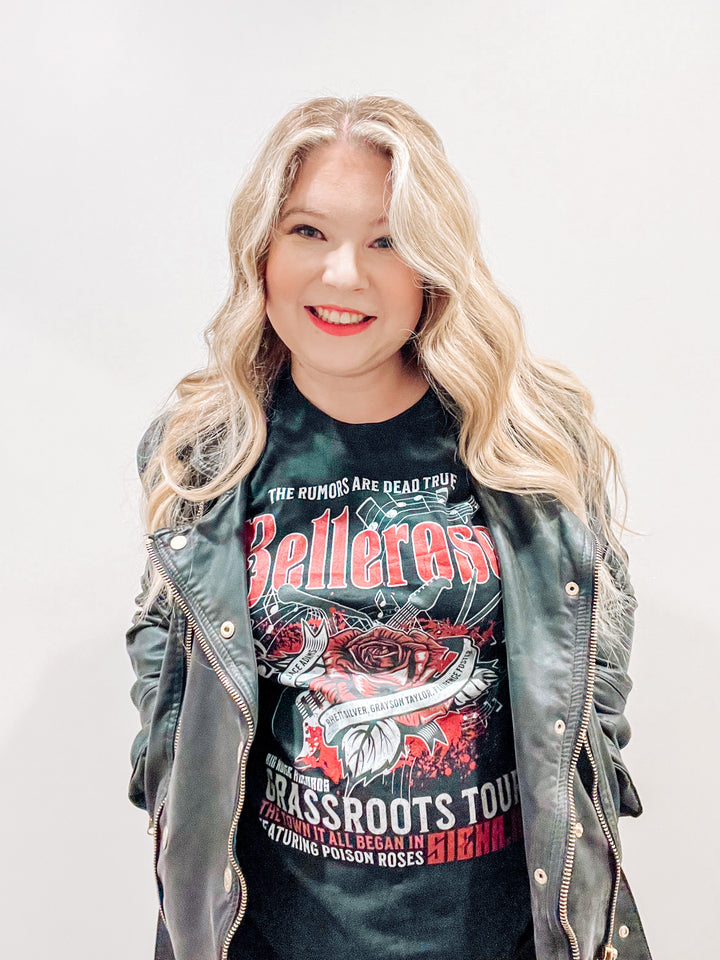 Camiseta unisex Tate James y Jaymin Eve: Concierto de Bellerose