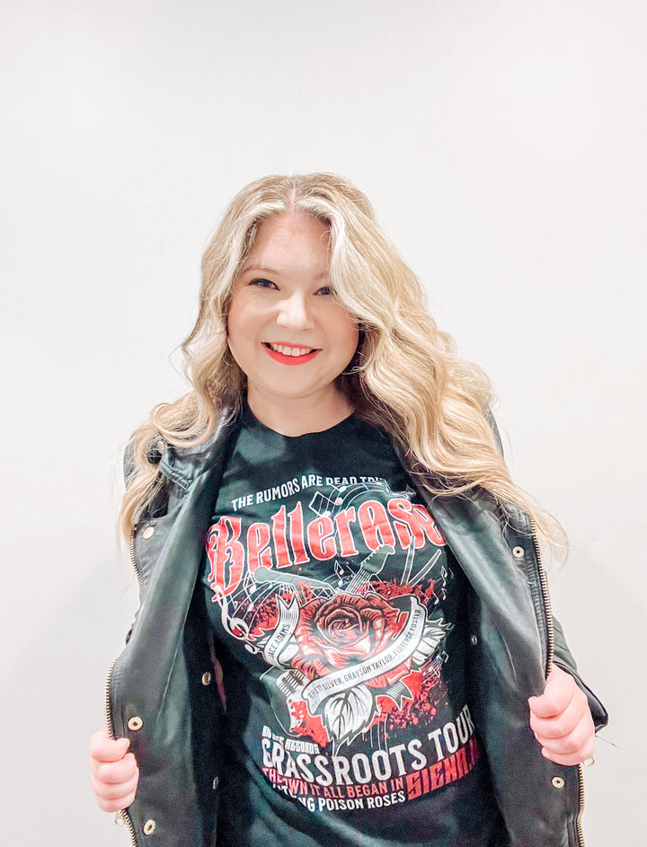 Camiseta unisex Tate James y Jaymin Eve: Concierto de Bellerose