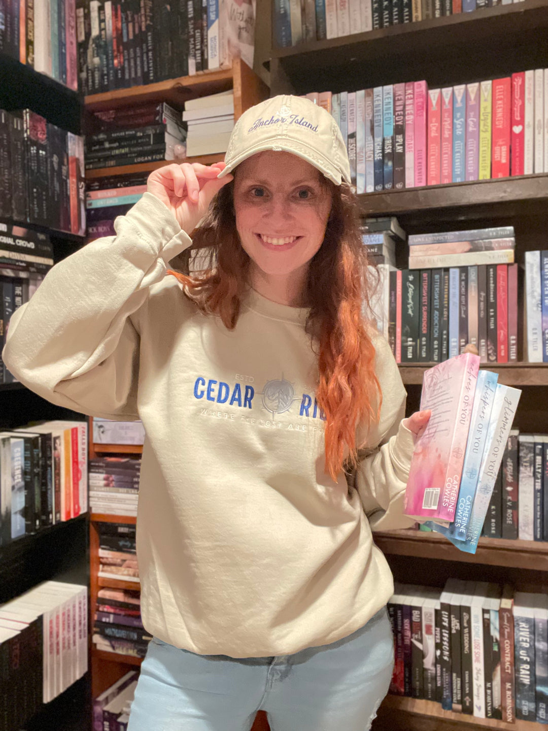Cedar Ridge Embroidered Unisex Sweatshirt