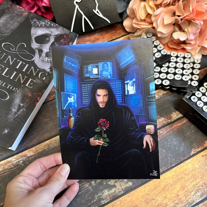 Zade and His Screens Art Print