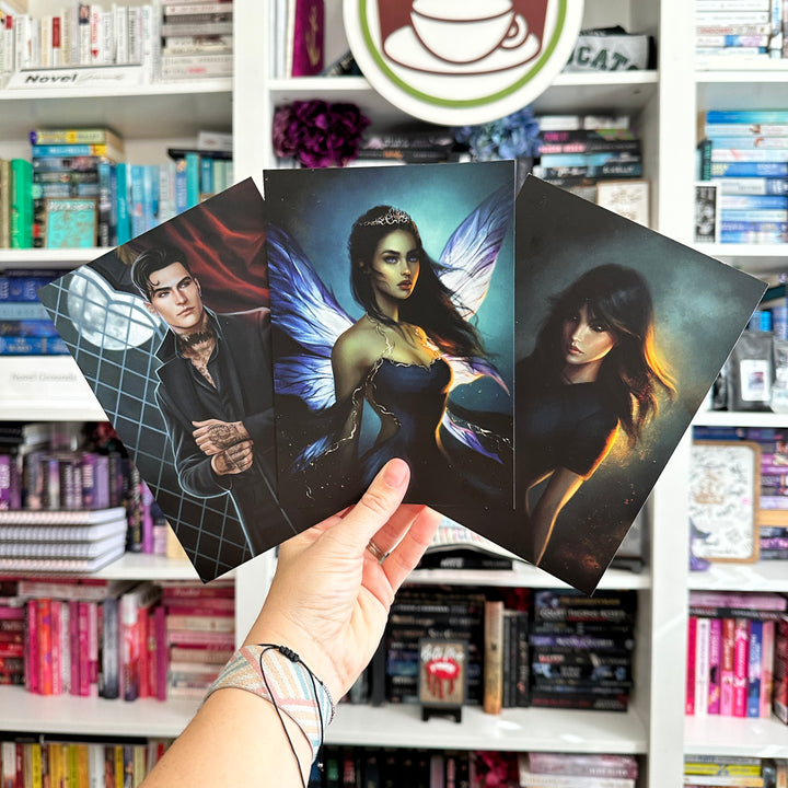 Nikki St Crowe: Conjunto de impresión de retratos de personajes