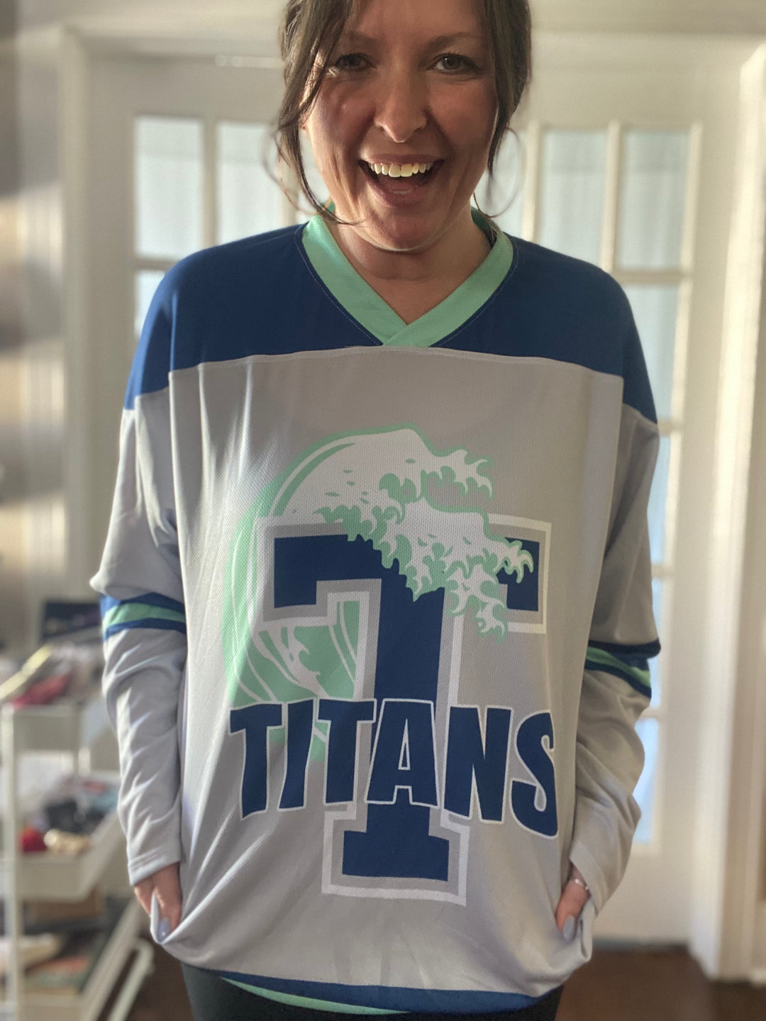 Colorado Titans Recycled Hockey Fan Jersey