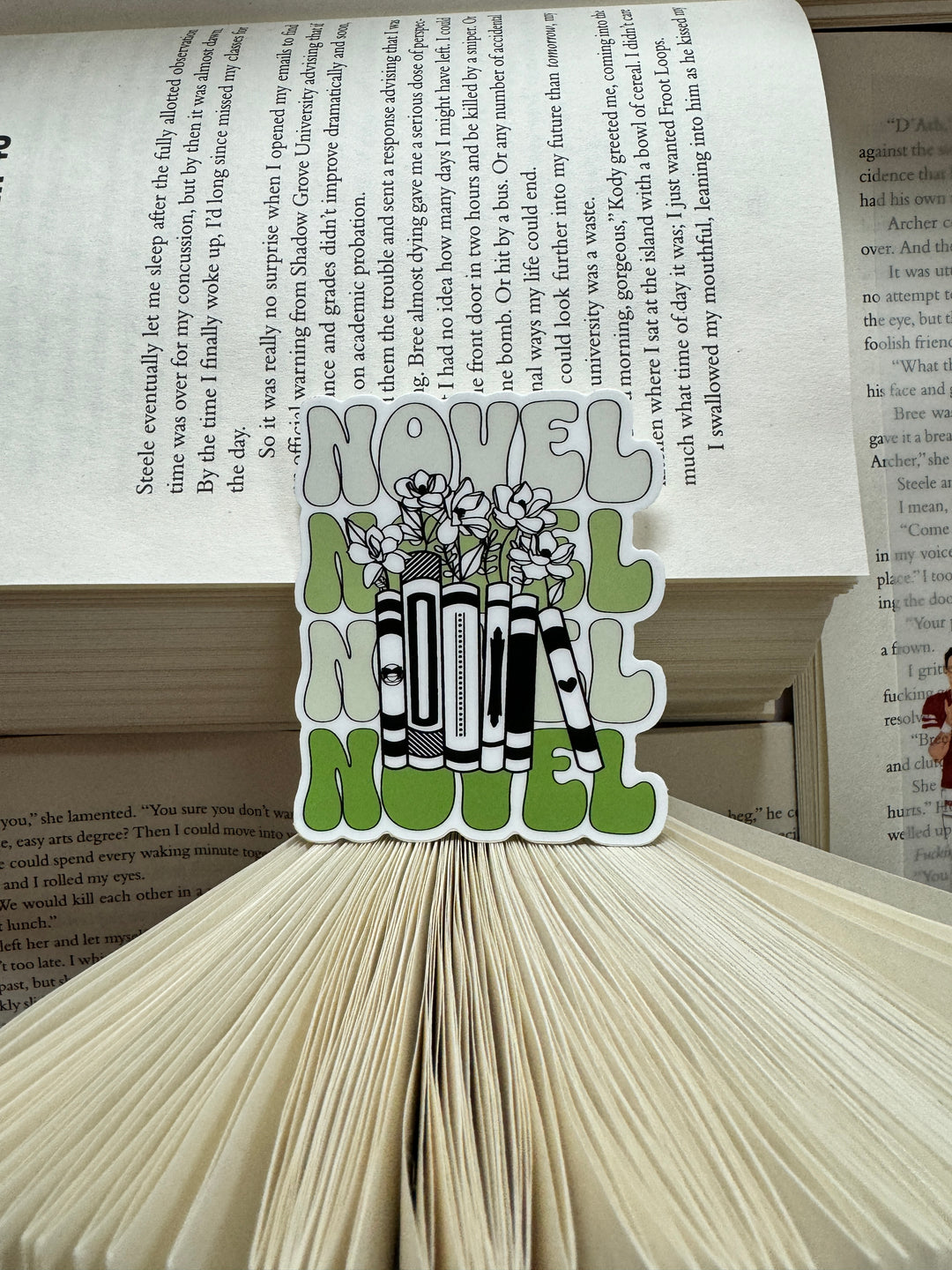 The Novel Shop Sticker