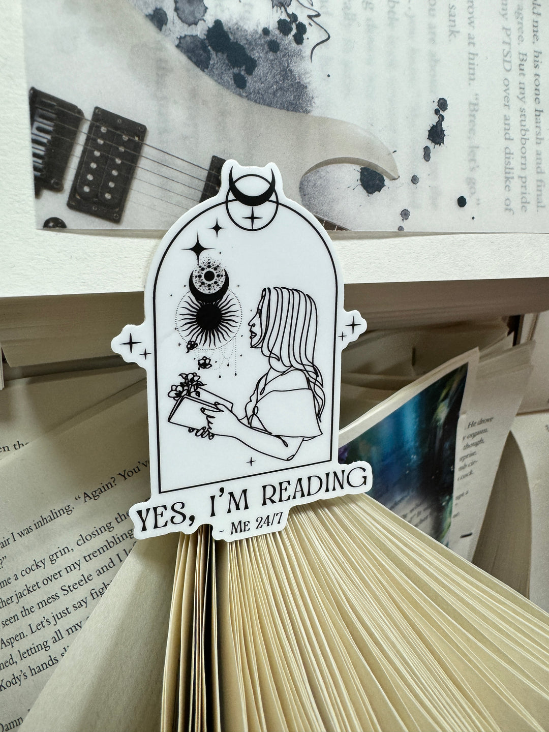 Yes, I'm Reading Sticker