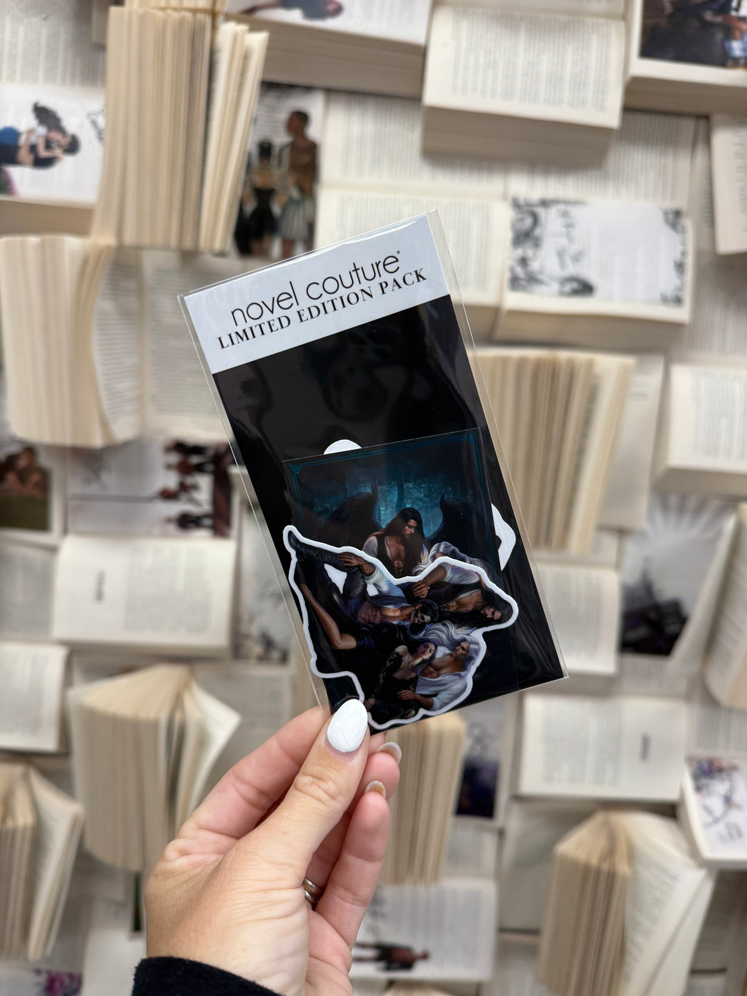 Their Lethal Pet Card, Bookmark + Sticker- Novel Couture® Character Card Pack