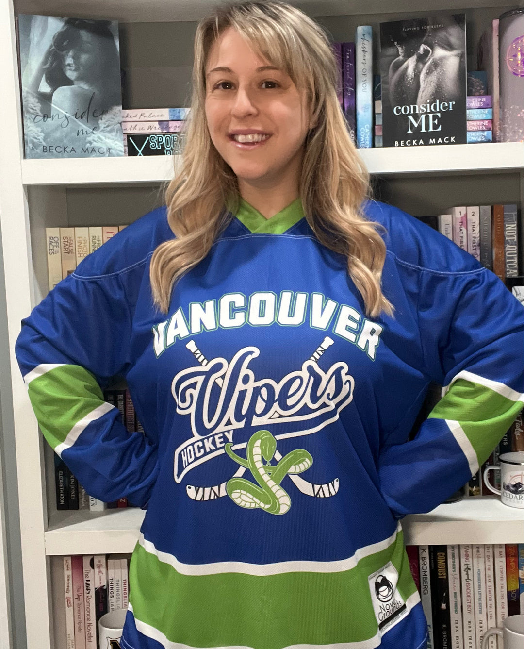 Vancouver Vipers Recycled Hockey Fan Jersey